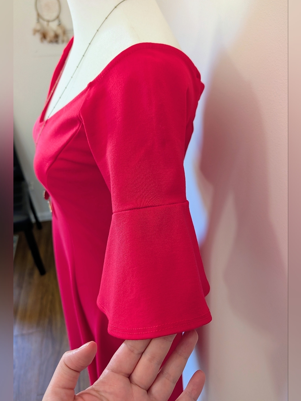 Sassy Red Dress - Picture 4 of 5